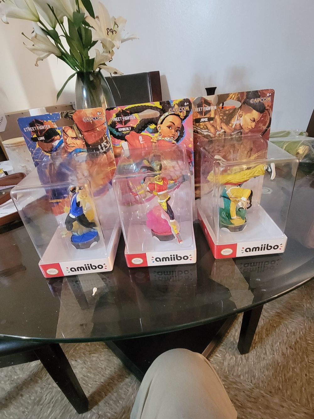 Amiibo Street Fighter Character Figure - Chun-Li Style (Blue, Pink, Yellow)